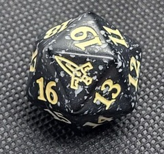 MTG Murders at Karlov Manor D20 Spin Down Die Dice Yellow